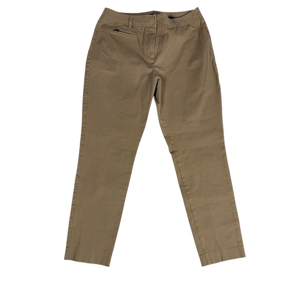 Women's JM Reed Tan Cotton  Trousers 10"Rise Size large